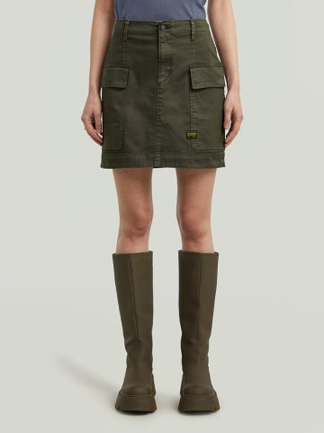 G-Star Spódnica dżinsowa w kolorze khaki