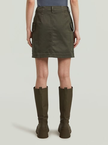 G-Star Spódnica dżinsowa w kolorze khaki
