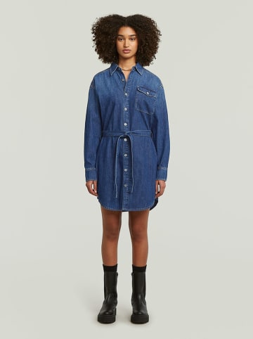 G-Star Sukienka dżinsowa w kolorze niebieskim