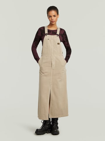 G-Star Jeans-Kleid in Beige