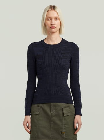 G-Star Sweter w kolorze granatowym