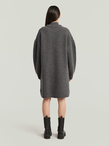 G-Star Wollkleid in Grau