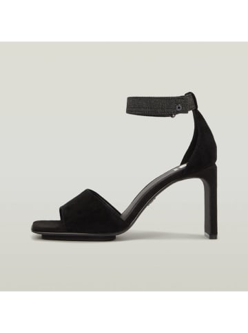 G-Star Leren haksandalen zwart