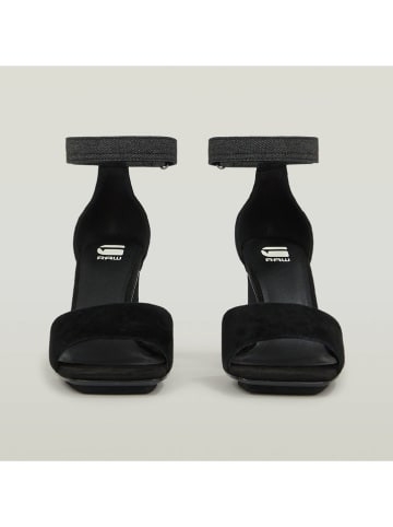 G-Star Leren haksandalen zwart