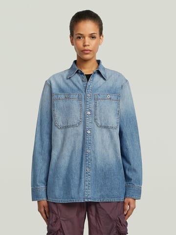 G-Star Koszula dżinsowa - Regular fit - w kolorze niebieskim