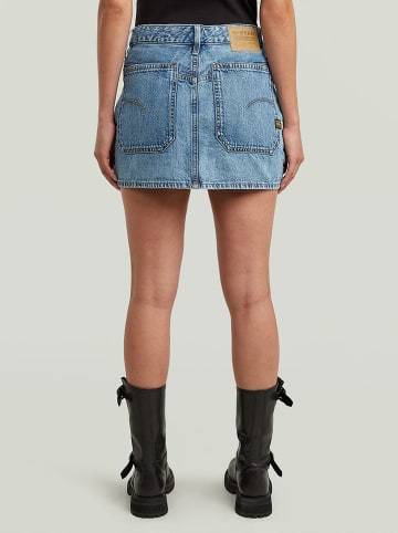 G-Star Spódnica dżinsowa w kolorze błękitnym