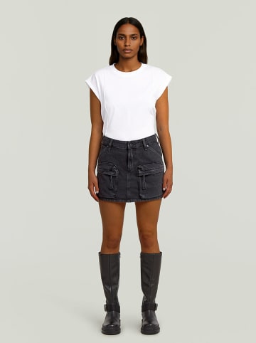 G-Star Spódnica dżinsowa w kolorze antracytowym