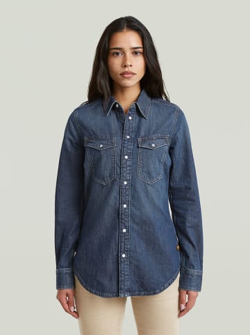 G-Star Jeans-Hemd - Slim fit - in Dunkelblau