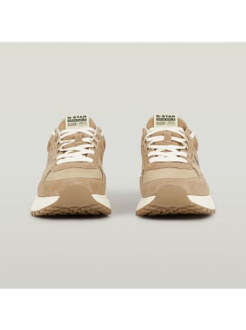 G-Star Leder-Sneakers in Beige