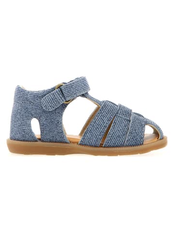 Naturino Leder-Halbsandalen "Zafiro" in Blau