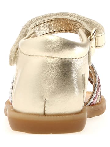 Naturino Leder-Sandalen "Rubino" in Gold