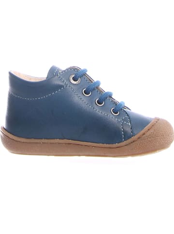 Naturino Leder-Lauflernschuhe "Cocoon" in Blau