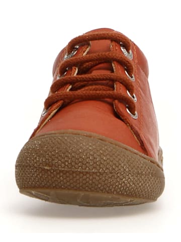 Naturino Leren loopleerschoenen oranje