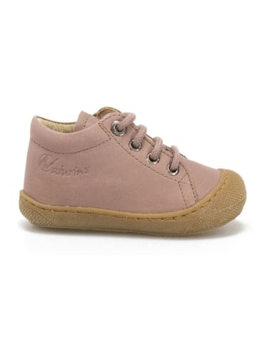 Naturino Leder-Sneakers in Altrosa