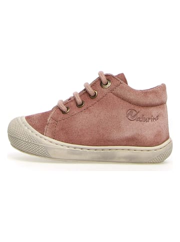 Naturino Leder-Sneakers in Rosa