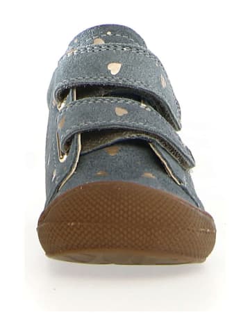 Naturino Leder-Lauflernschuhe "Cocoon" in Blau