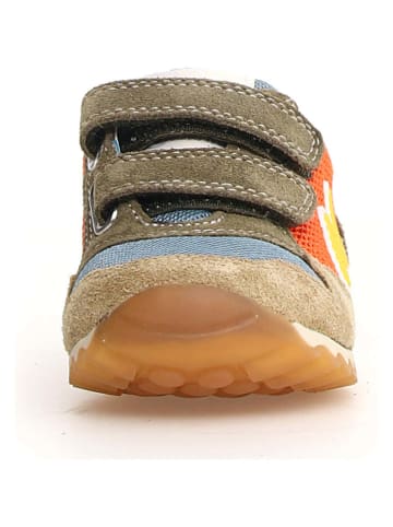 Naturino Leder-Sneakers "Sammy" in Khaki