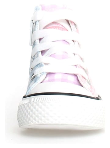 Naturino Sneakers "Ylfas" wit/lichtroze