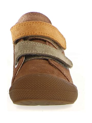 Naturino Leder-Sneakers "Corkel" in Hellbraun