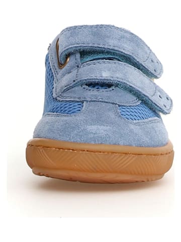 Naturino Leder-Sneakers "Kevis" in Hellblau