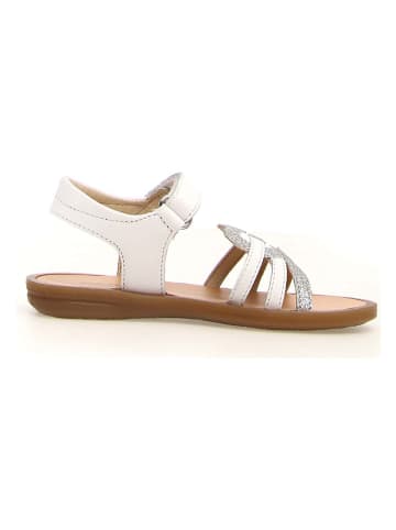 Naturino Leren sandalen "Weveta" wit