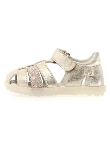 Naturino Leder-Halbsandalen "See" in Gold