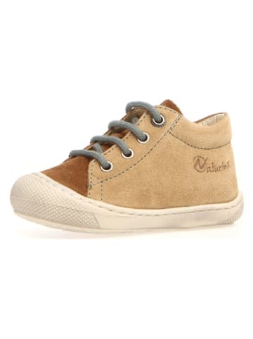 Naturino Leren loopleerschoenen "Cocoon" beige/lichtbruin