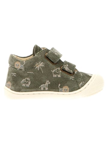 Naturino Leder-Lauflernschuhe "Cocoon" in Khaki