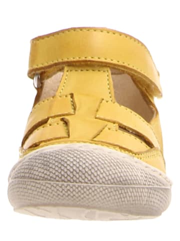 Naturino Leren enkelsandalen "Wad" geel