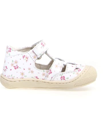 Naturino Leder-Halbsandalen "Wad" in Weiß