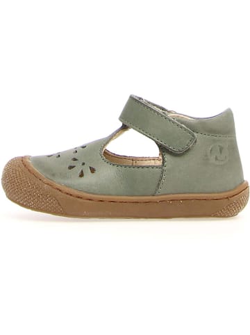 Naturino Leder-Halbsandalen "Indis" in Grün