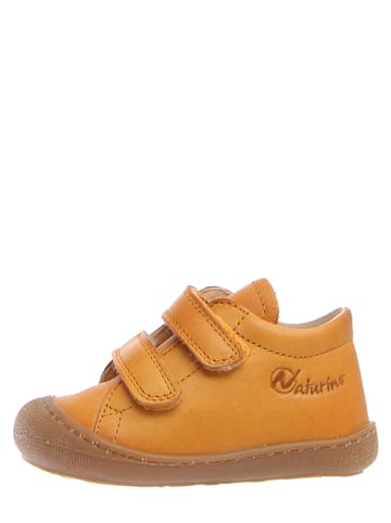 Naturino Leder-Lauflernschuhe "Cocoon" in Senf