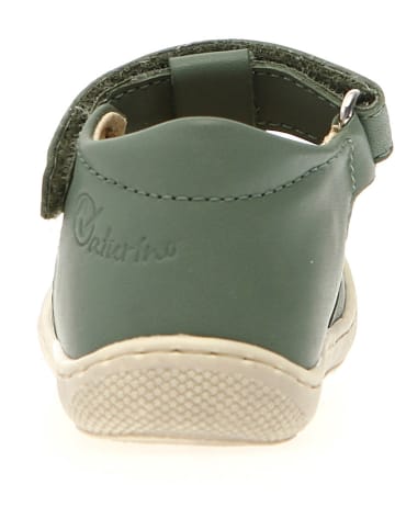 Naturino Leder-Halbsandalen "Wad" in Grün