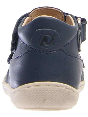 Naturino Leder-Halbsandalen "Puffy" in Dunkelblau