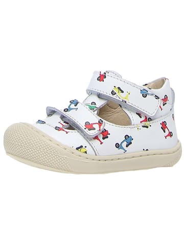 Naturino Leren enkelsandalen "Puffy" wit