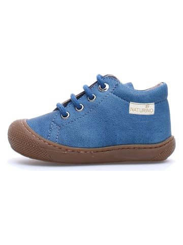 Naturino Leder-Sneakers in Blau