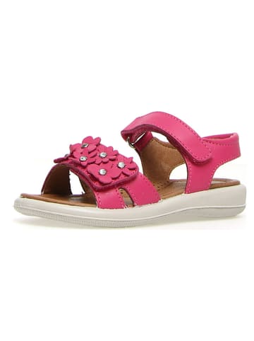 Naturino Leder-Sandalen in Pink