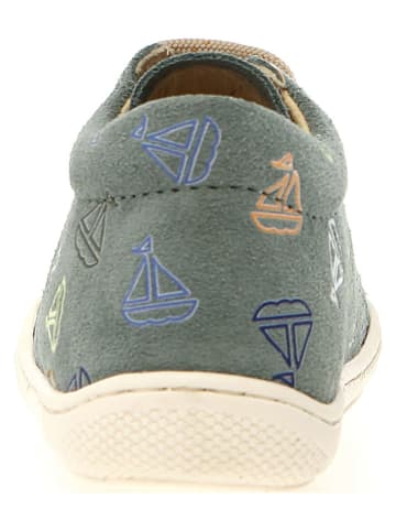 Naturino Leder-Lauflernschuhe "Cocoon" in Grün