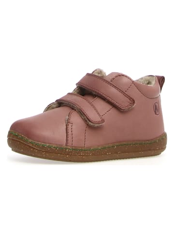 Naturino Leder-Sneakers "Windy" in Altrosa