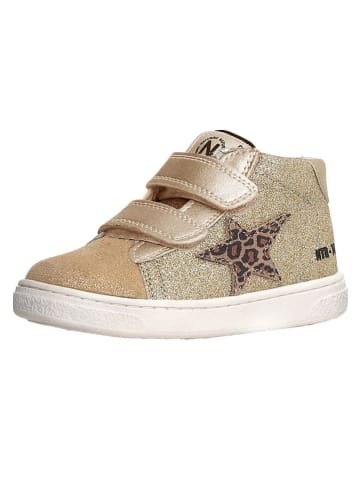 Naturino Leder-Sneakers "Pinn" in Gold
