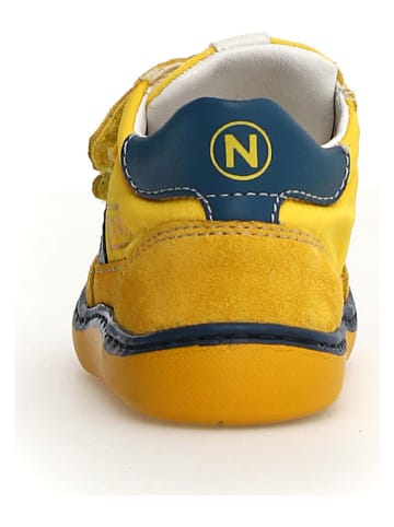 Naturino Leder-Sneakers "Go" in Gelb