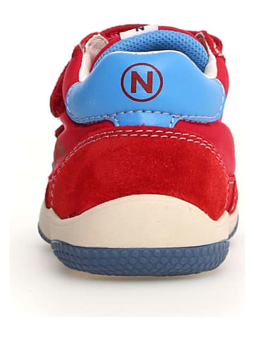 Naturino Skórzane sneakersy "Go" w kolorze czerwonym