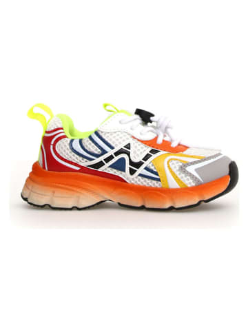 Naturino Sneakers "Wave" in Weiß/ Orange