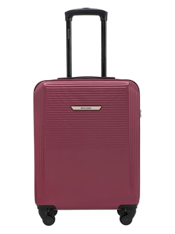 Puccini Hardcase-Trolley "San Diego" in Pink - (B)40 x (H)55 x (T)20 cm