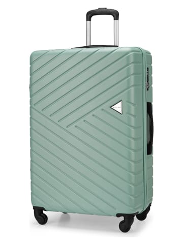 Puccini Hardcase-Trolley "Malaga" in Mint - (B)52 x (H)76 x (T)29 cm