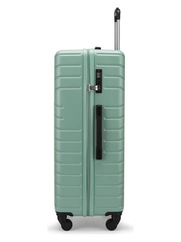 Puccini Hardcase-Trolley "Malaga" in Mint - (B)52 x (H)76 x (T)29 cm