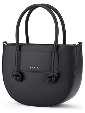 Puccini Torebka w kolorze czarnym - 27 x 20 x 9 cm