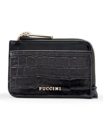 Puccini Geldbörse in Schwarz - (B)13 x (H)19 x (T)1 cm