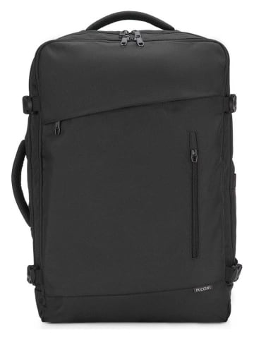 Puccini Rucksack "XL Easy Pack" in Schwarz - (B)40 x (H)55 x (T)20 cm
