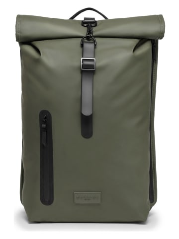 Puccini Plecak "City" w kolorze khaki - 32 x 49 x 10 cm